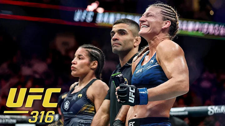 Kayla Harrison submits Julianna Pena to win gold at UFC 316 | ESPN MMA