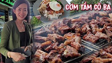 Ngỡ ngàng quán cơm tấm Cô Ba nướng 400kg sườn 1ngày về Cao Lãnh  bạn nên ăn thử 1lần |Long Xuyên TV