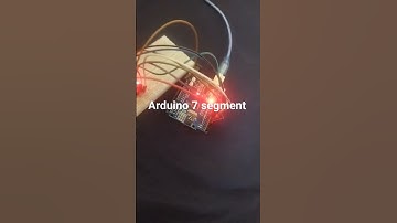 Arduino 7 segment display #viral #ytshorts #trending #music #live #arduino #new #yt #love
