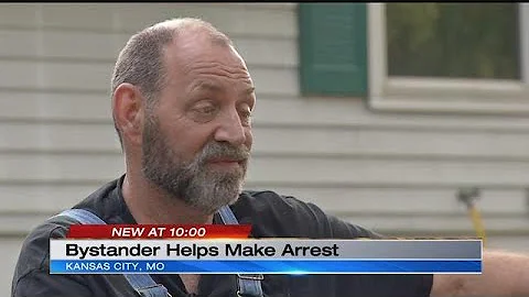 Good Samaritan credited with helping police catch suspected thief