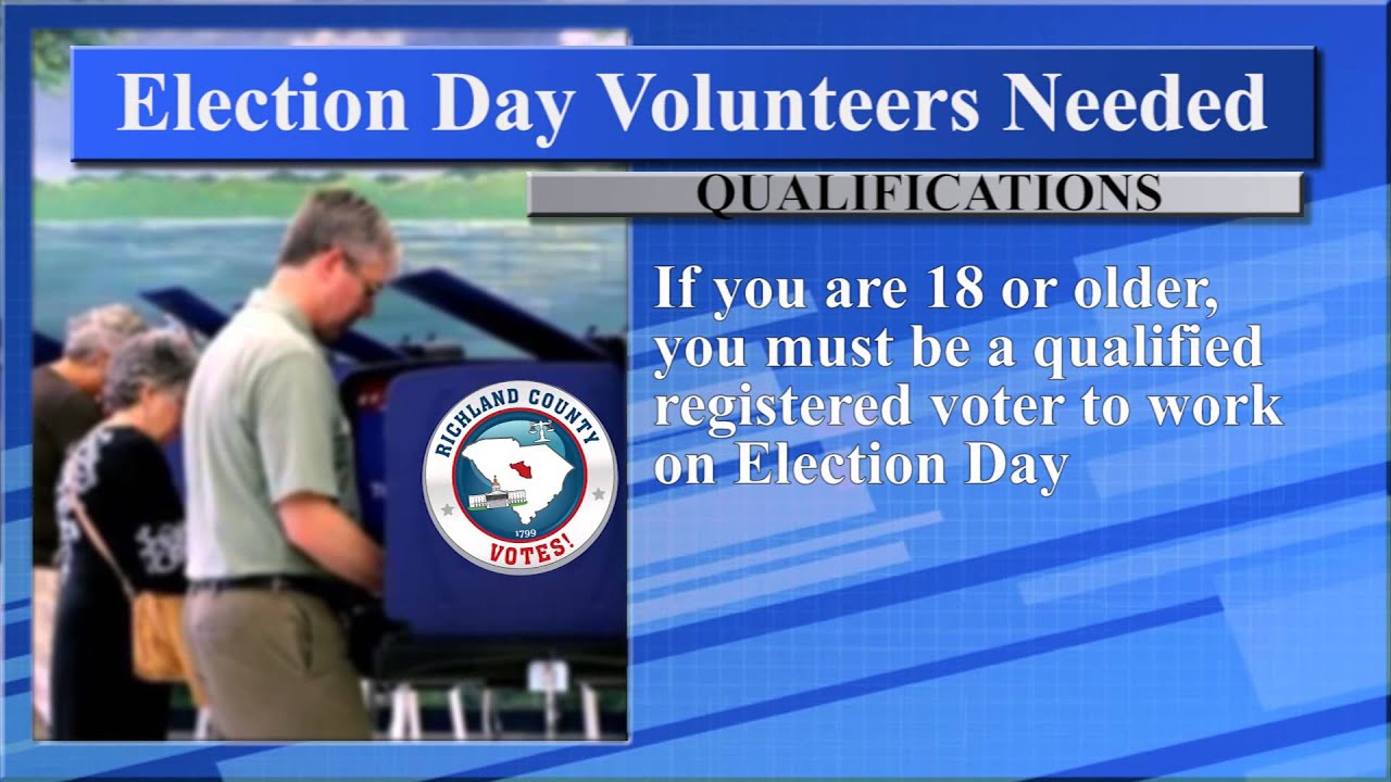 Volunteer to be a Election Worker YouTube