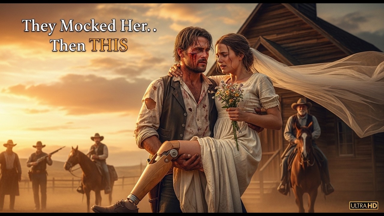 They Mocked Her for Limping Down the Aisle — Until the Groom Carried Her Like a Queen..