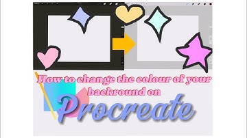 How To Change The Background Colour On Procreate