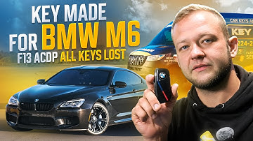 How to Make a Key for a BMW M6 with ACDP step by step | Smart Key Programming by Key Man