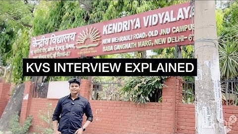 Kvs Interview Experience 16 may 2023  #kvsinterviewexperience #kvsinterview