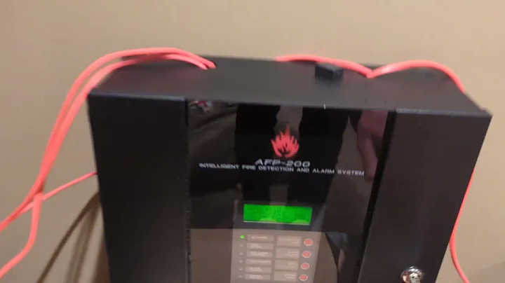 Notifier AFP-200 Fire Alarm System Test 2: March Time L-Series