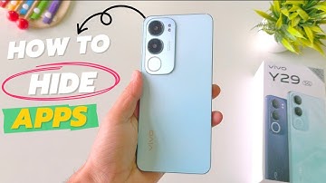 Hoe een app te verbergen in de Vivo Y29 5g [Engels] | Vivo Y29 5g Apps Instellingen verbergen