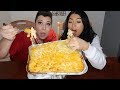 SUPER CHEESY MAC & CHEESE MUKBANG | Eating Show