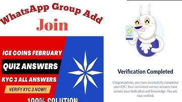 Ice Network Kyc 3 step complete ✅