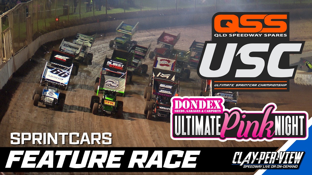 Гонки на спринтерских автомобилях | Dondex Ultimate Pink Night - Тувумба - 21 февраля 2026 г. | C...