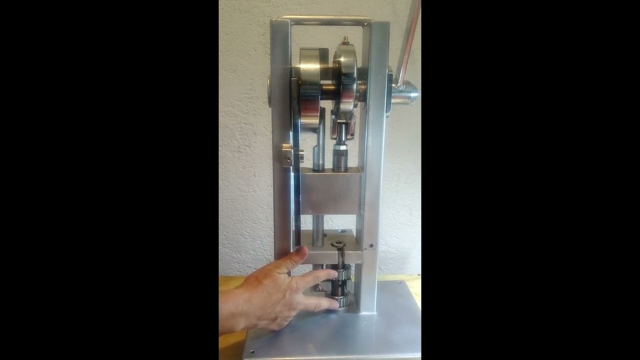 ¿Cómo ajustar una Tableteadora Manual TDP-0?, 3000 Tab/hr, Acero Inoxidable