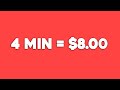 Earn $8 In 4 Minutes Over & Over! (Free PayPal Money)