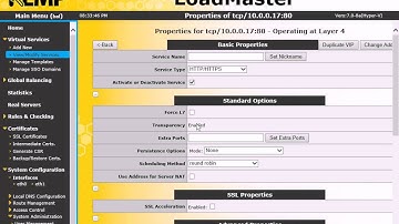 How to Configure Layer 4 Virtual Services with @KempTech