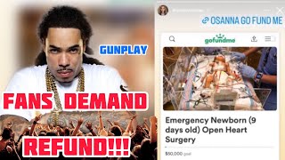 Famous gunplay LOSES IT! after fans demand refund from GOFUNDME donations Wealth
