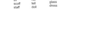 Floss Rule Spelling