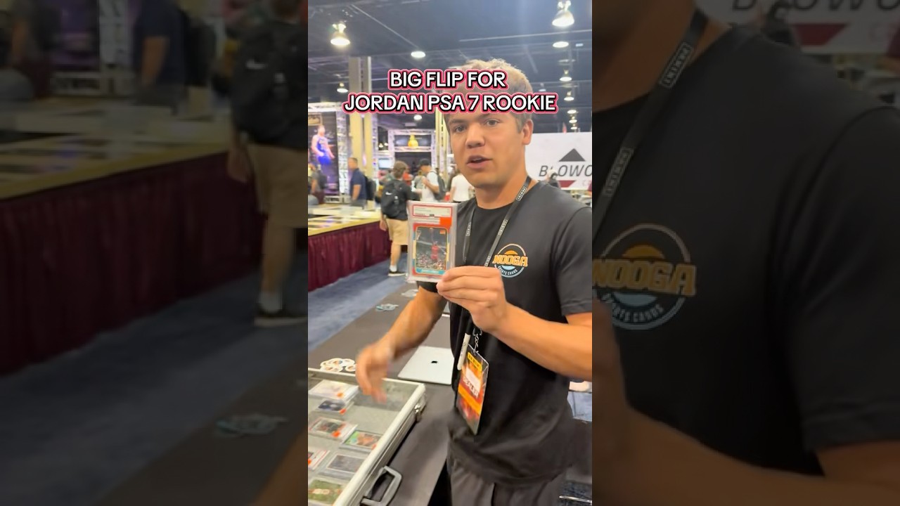 🔥 Big Flip Alert! 🔥Sold a Michael Jordan PSA 7 Rookie in a huge deal! 🏀👀