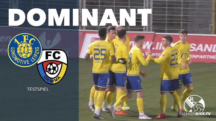 Lok und Grimma liefern 8-Tore-Spektakel | 1. FC Lokomotive Leipzig - FC Grimma (Testspiel)
