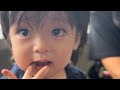 【1歳7ヶ月】家族旅行in沖縄!初めてサータアンダギーを食べる!