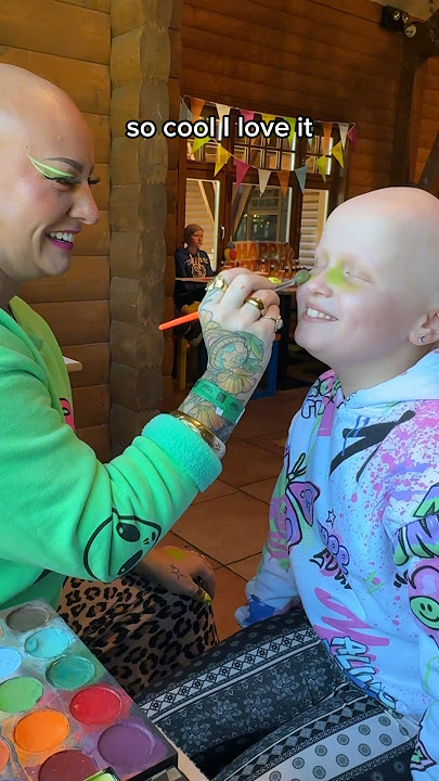 Moments like THIS are my WHY! 😭💗 #alopecia #alopeciaawareness #hairloss #makeup #shorts