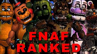 FNAF Games Ranked from Worst to Best *UPDATED*