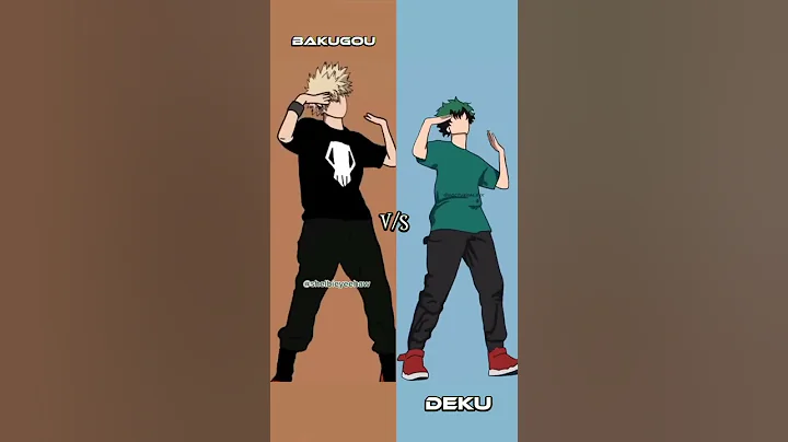 Bakugou Vs Deku tiktok dance| MHA tiktok | #anime#shorts#tiktok