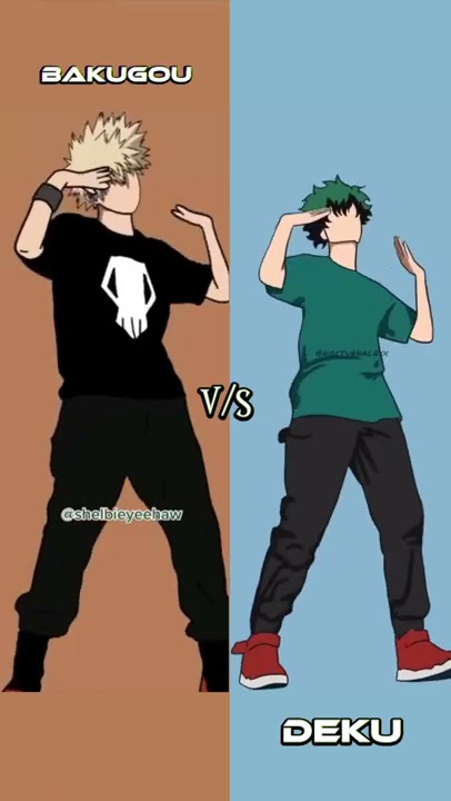 Bakugou Vs Deku tiktok dance| MHA tiktok | #anime#shorts#tiktok