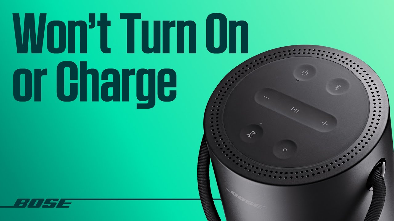 Bose Portable Smart Speaker – Turn or Charge -