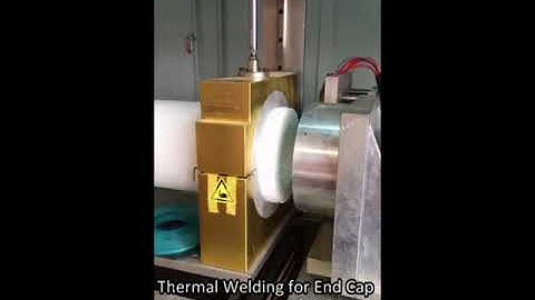 Pleated High Flow Water Filter - End Cap Advanced Infrared Thermal Welding!