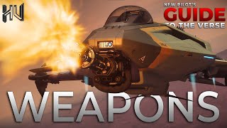 Star Citizen - Ship Weapons Guide | New Pilot's Guide to the Verse