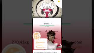 i caught a Yveltal