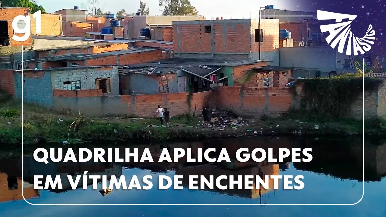 Quadrilha internacional usa dados de vítimas de enchentes em esquema de lavagem de dinheiro