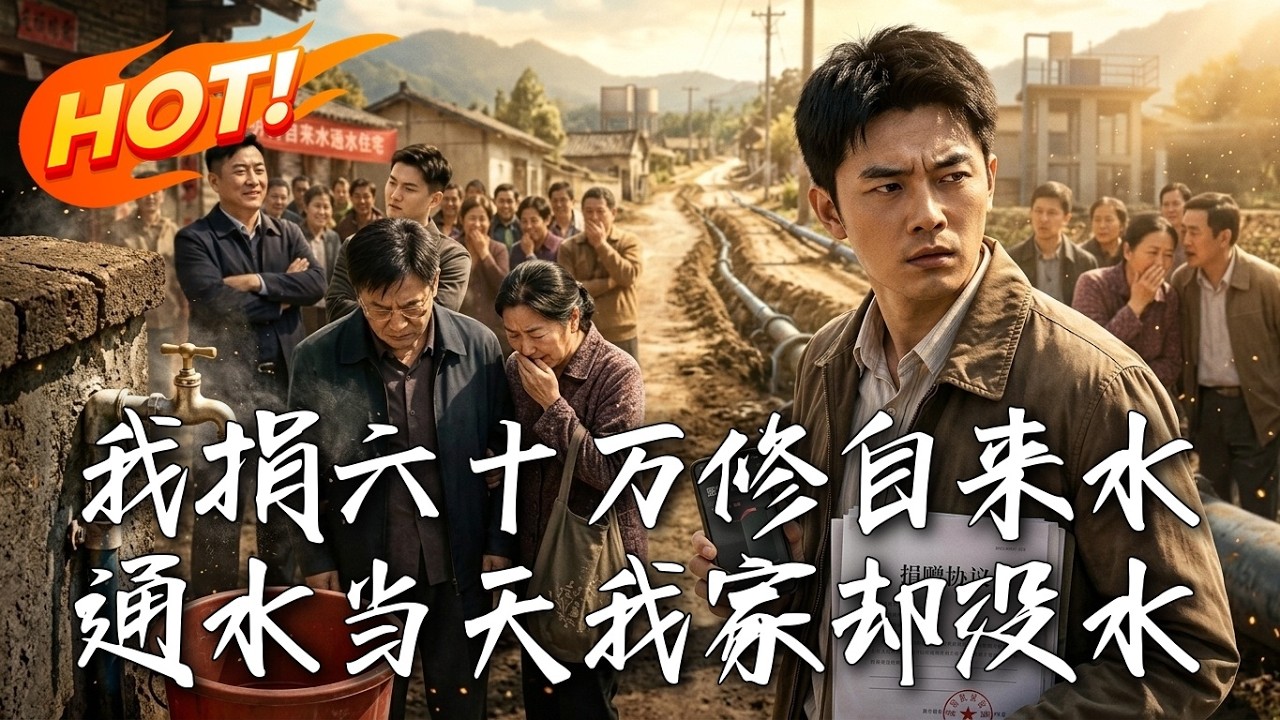 捐款修水管却遭算计，全村通水唯独我家干涸