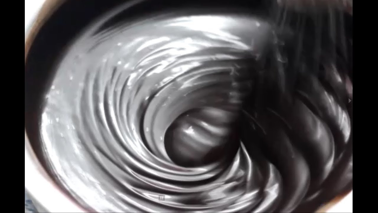 How to make chocolate ganache @home - YouTube