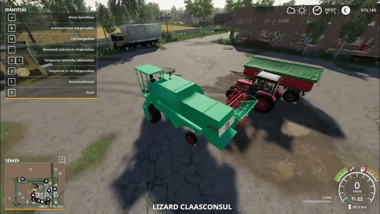 Fs19 magyar map sz p napot 1 vod youtube