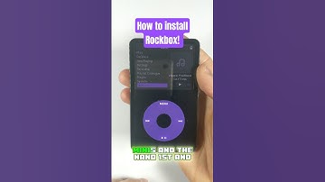 How to install rockbox on an iPod classic #ipod #tech #rockbox #apple