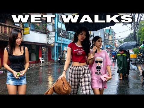 Rainy Day Walking Tour in Tondo Manila Philippines🇵🇭
