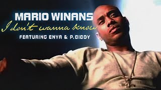[4K] Mario Winans - I Don't Wanna Know (Music Video) ft. Enya and P. Diddy