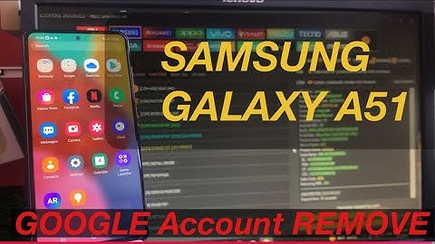 SAMSUNG A51 FRP Unlock Android 13 With UnlockTOOl