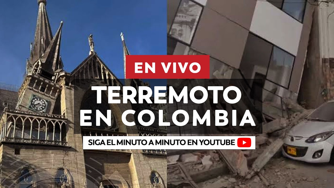 ÚLTIMAS noticias 🔴 Fuerte terremoto en Colombia: Reporte de víctimas EN VIVO Noticiero del Mediodía
