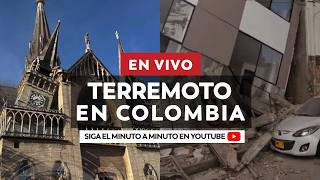 ÚLTIMAS noticias 🔴 Fuerte terremoto en Colombia: Reporte de víctimas EN VIVO La Luciérnaga