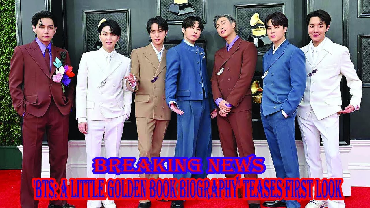 'BTS: A Little Golden Book Biography' teases first look