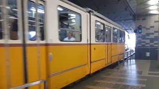 Budapest Trams Line 2 - 1450 Departing Stop on 12/09/23