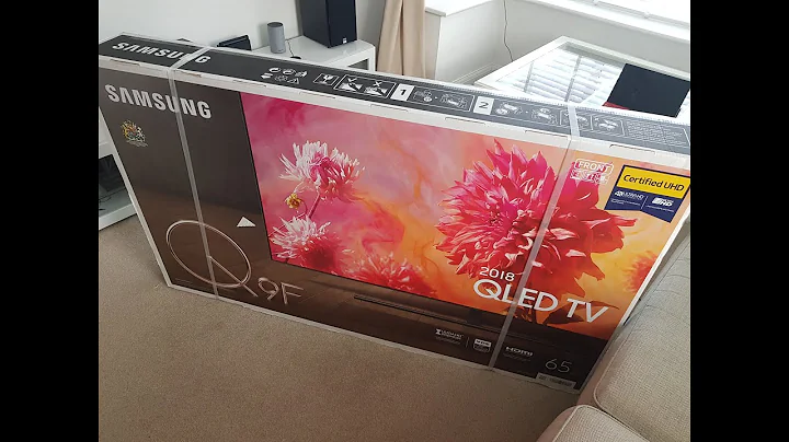 Unboxing of Samsung QLED 65inch Q9FN and Wall Mounted!