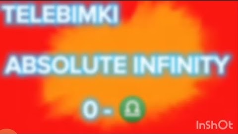 Sneak Peak #3 - Telebimki speeding up to Absolute Infinity Times (70 SUBSCRIBERS SPECIAL)