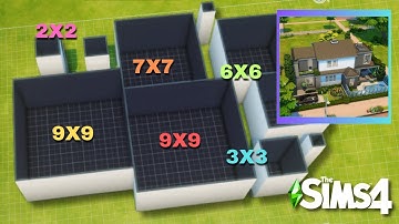 Random Number Sized Room Challenge in the Sims 4 | Random Number Generator Decides My House build