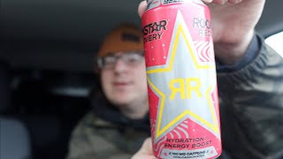 Rockstar recovery strawberry lemonade energy drink review