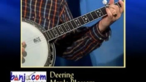 Banjo.com video: demo of a new Deering Maple Blossom 5-String Banjo