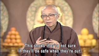 How to eliminate anxiety and fear (GDD-711, Master Sheng-Yen)