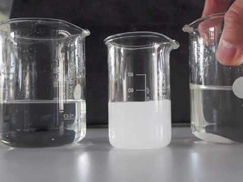 Video: Wenn wässrige Lösungen von Bariumchlorid und Kaliumsulfat gemischt werden?