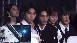 191126 AAA Stray kids reaction to Seventeen - Pear, Happy Ending
